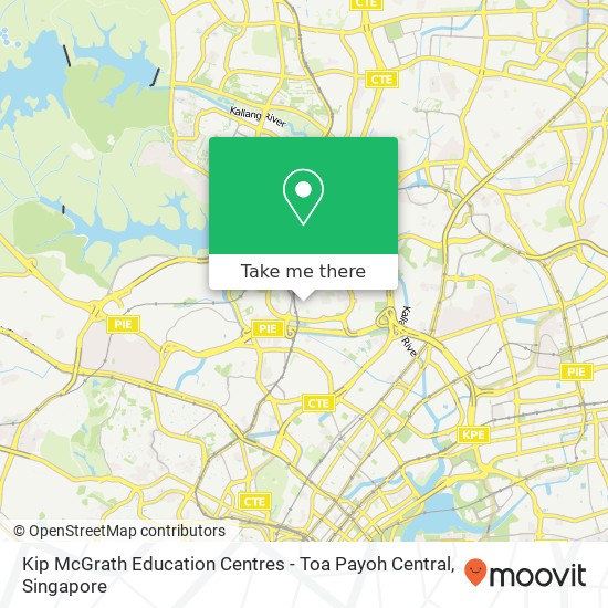 Kip McGrath Education Centres - Toa Payoh Central map