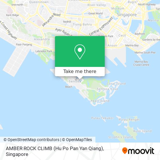 AMBER ROCK CLIMB (Hu Po Pan Yan Qiang) map