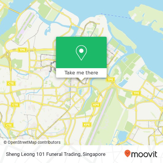 Sheng Leong 101 Funeral Trading map