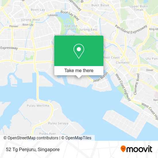 52 Tg Penjuru map