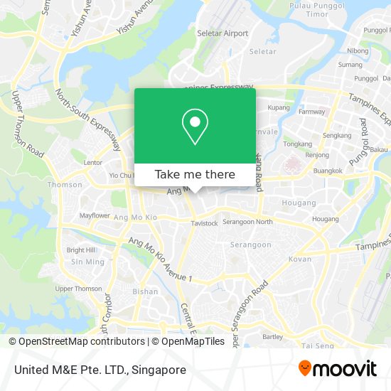 United M&E Pte. LTD. map