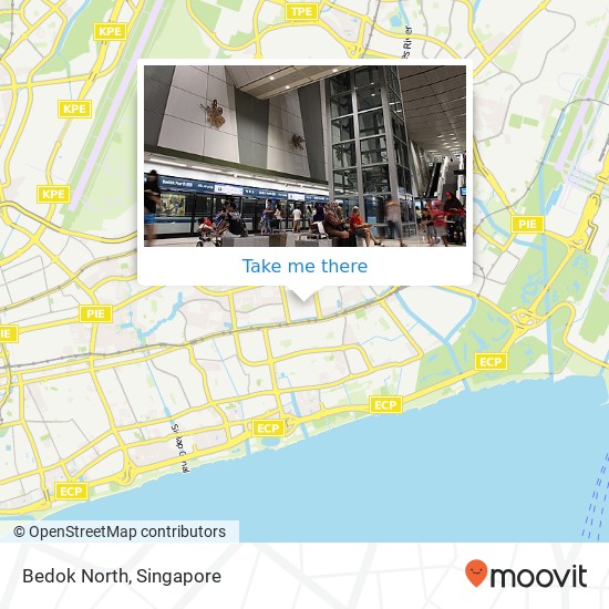 Bedok North地图