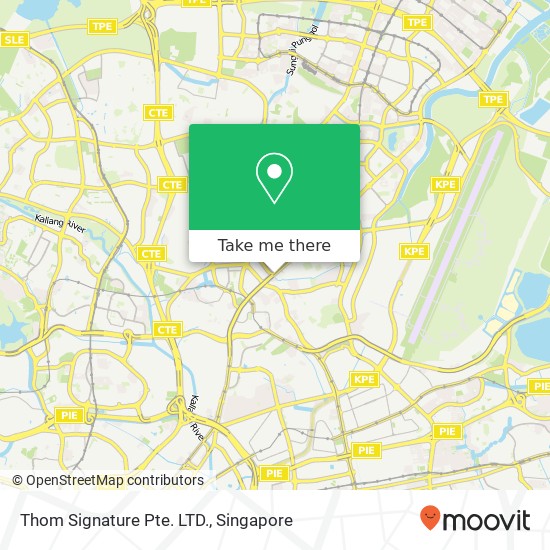 Thom Signature Pte. LTD. map