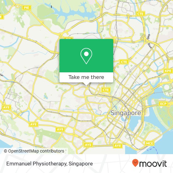 Emmanuel Physiotherapy map