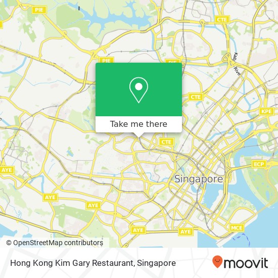 Hong Kong Kim Gary Restaurant地图