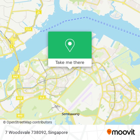 7 Woodsvale 738092 map