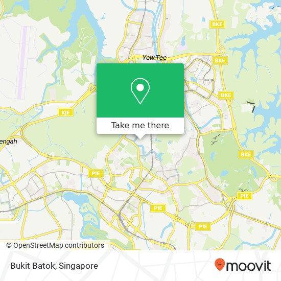 Bukit Batok map