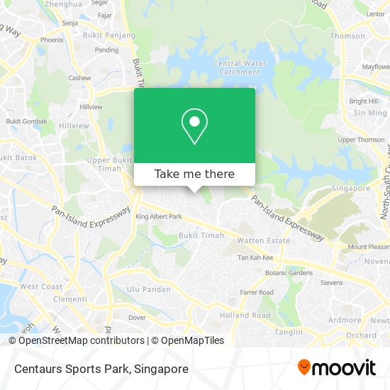 Centaurs Sports Park map