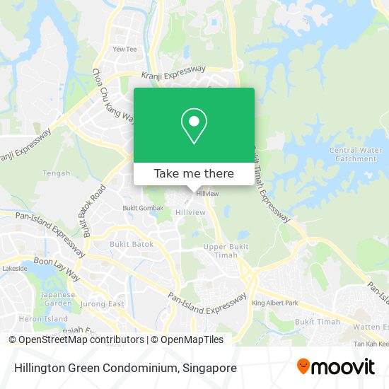 Hillington Green Condominium map