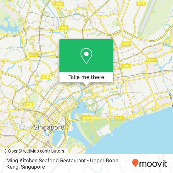 Ming Kitchen Seafood Restaurant - Upper Boon Keng地图