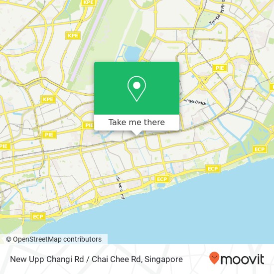 New Upp Changi Rd / Chai Chee Rd map