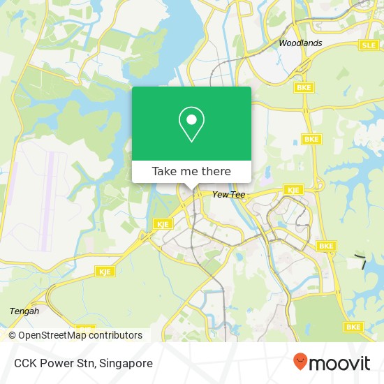 CCK Power Stn map