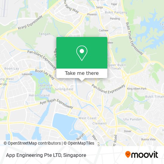 App Engineering Pte LTD map