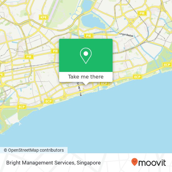 Bright Management Services map