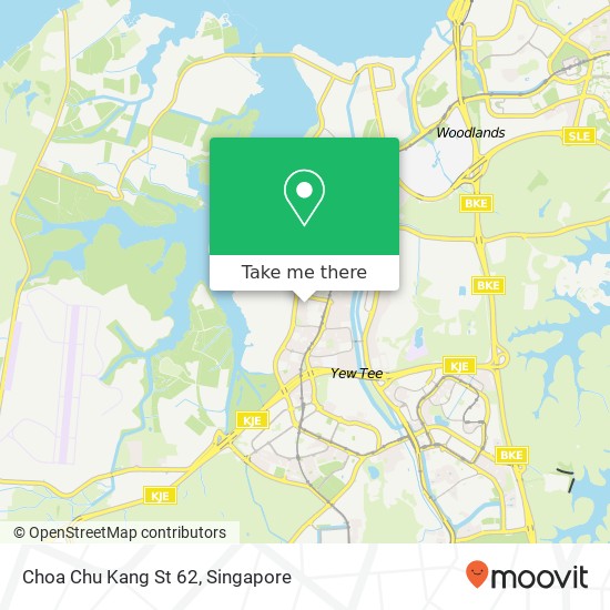 Choa Chu Kang St 62地图