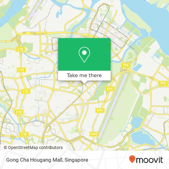 Gong Cha Hougang Mall map