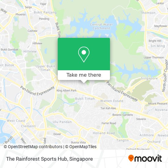 The Rainforest Sports Hub地图