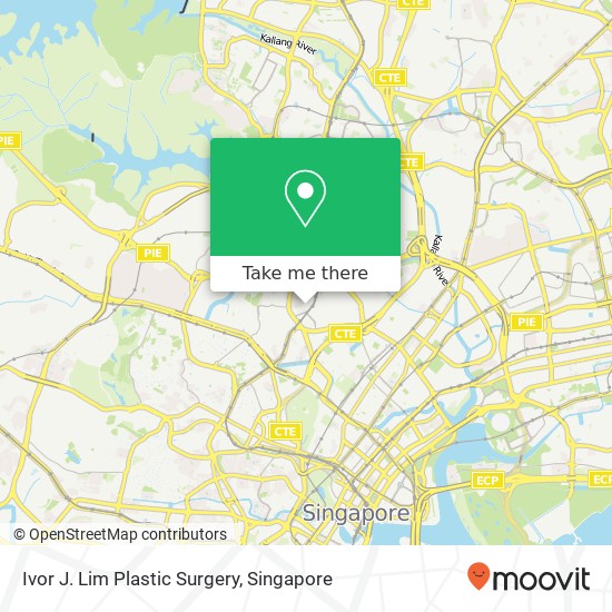 Ivor J. Lim Plastic Surgery map