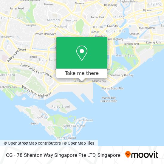 CG - 78 Shenton Way Singapore Pte LTD地图