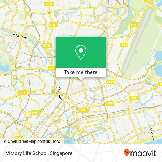Victory Life School map
