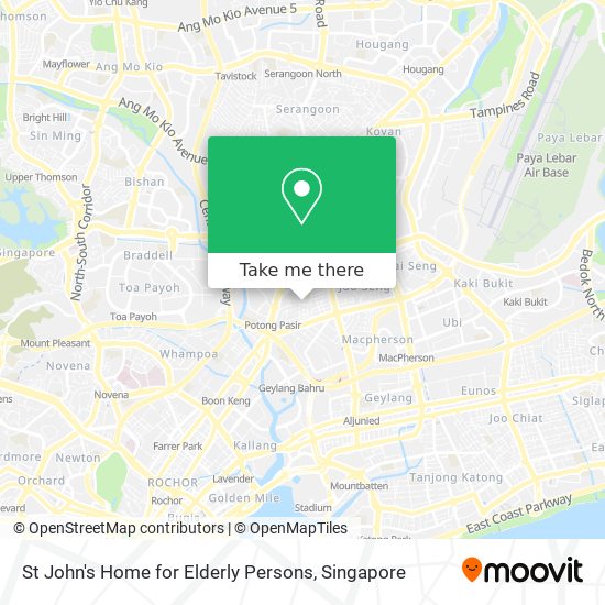 St John's Home for Elderly Persons map