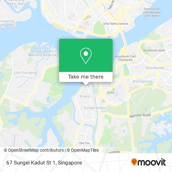67 Sungei Kadut St 1 map