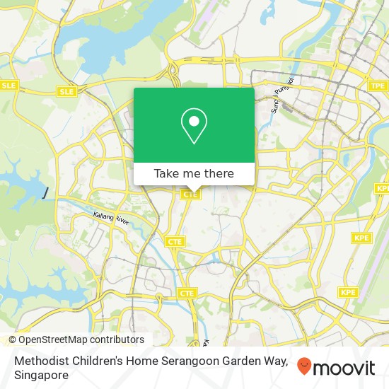 Methodist Children's Home Serangoon Garden Way map
