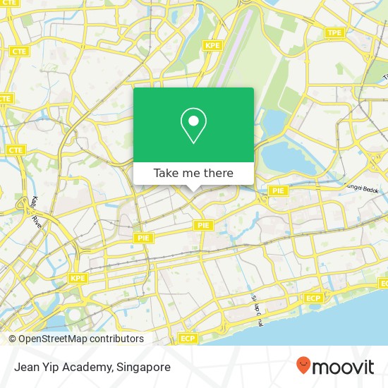 Jean Yip Academy map