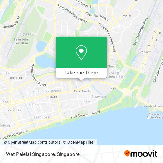 Wat Palelai Singapore map