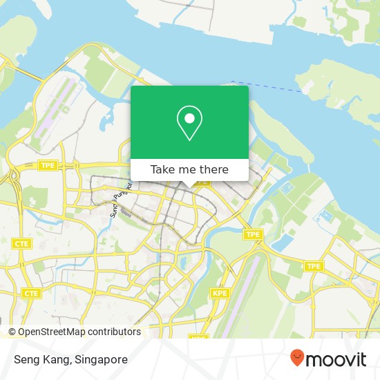 Seng Kang地图
