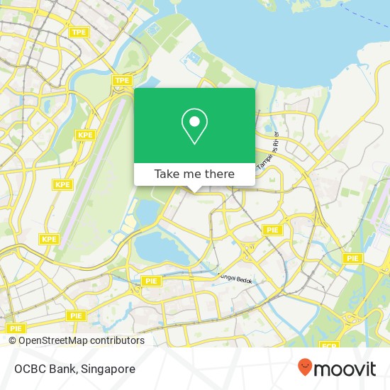 OCBC Bank map