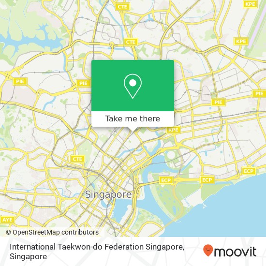 International Taekwon-do Federation Singapore地图