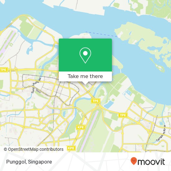 Punggol map