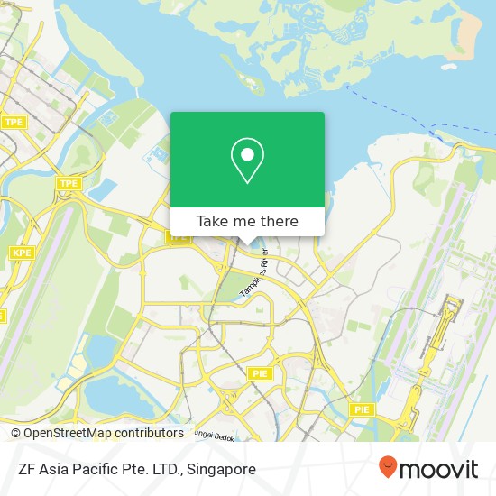 ZF Asia Pacific Pte. LTD. map