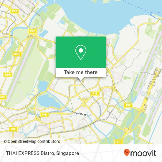 THAI EXPRESS Bistro map