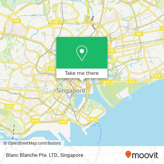 Blanc Blanche Pte. LTD. map