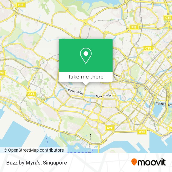 Buzz by Myra's map