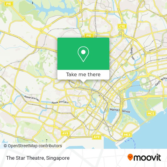 The Star Theatre map