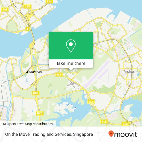On the Move Trading and Services map