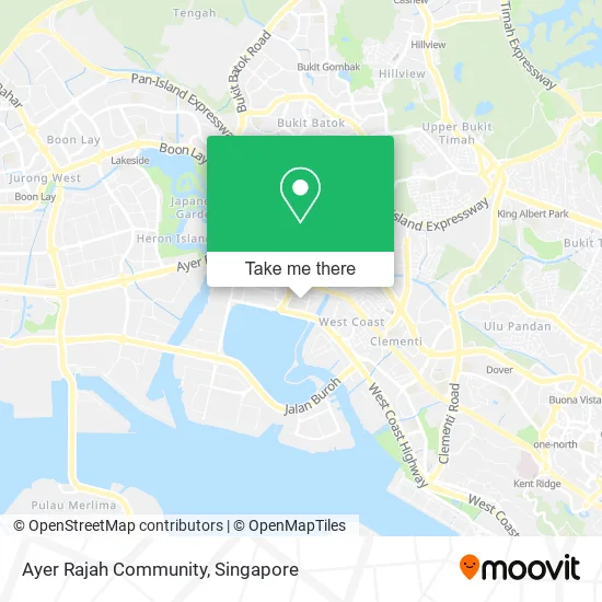 Ayer Rajah Community map