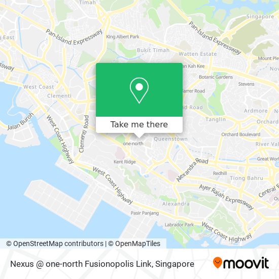 Nexus @ one-north Fusionopolis Link map