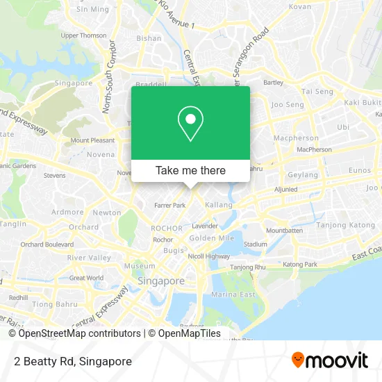 2 Beatty Rd map