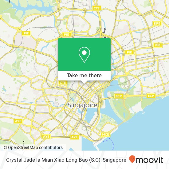 Crystal Jade la Mian Xiao Long Bao (S.C) map