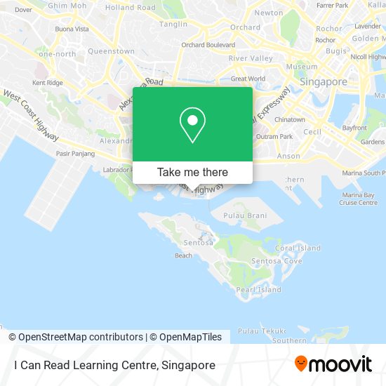I Can Read Learning Centre map