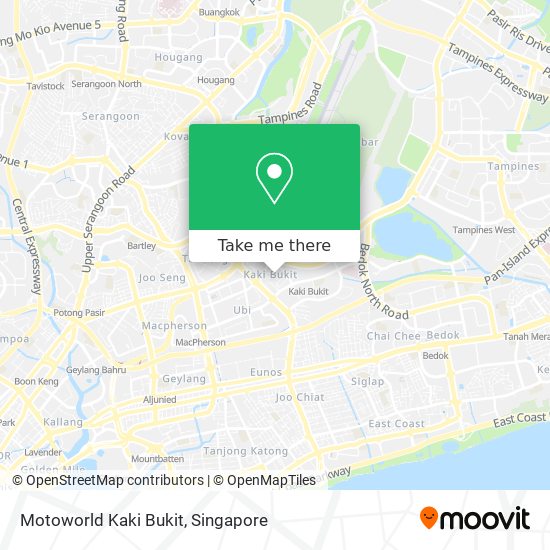 Motoworld Kaki Bukit地图