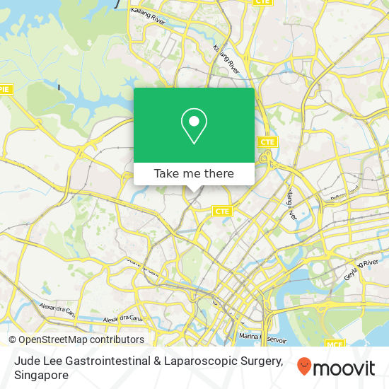 Jude Lee Gastrointestinal & Laparoscopic Surgery map