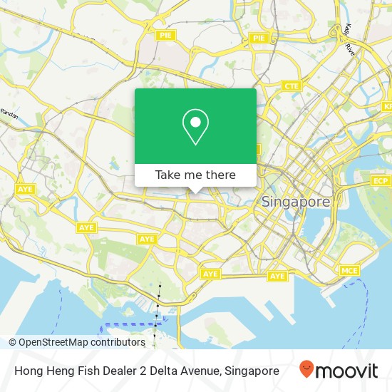 Hong Heng Fish Dealer 2 Delta Avenue map