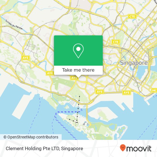 Clement Holding Pte LTD map
