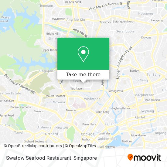 Swatow Seafood Restaurant地图