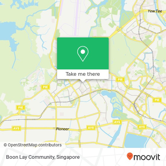 Boon Lay Community map